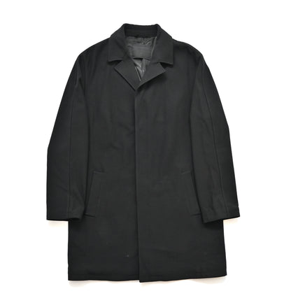 1998aw prada nylon chesterfield coat S