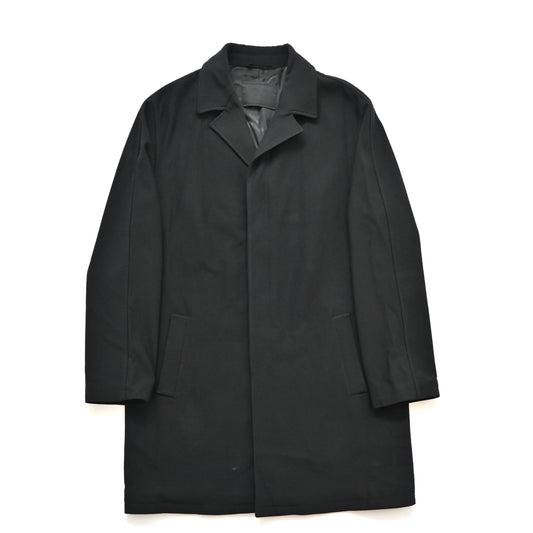 1998aw prada nylon chesterfield coat S
