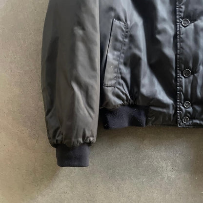 2000s prada leather docking bomber blouson XL