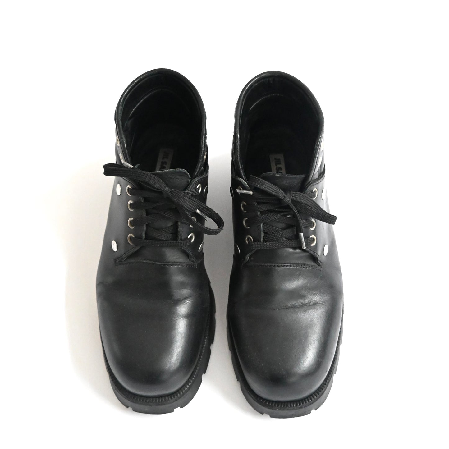 2022aw jil sander derby lace-up leather boots 42