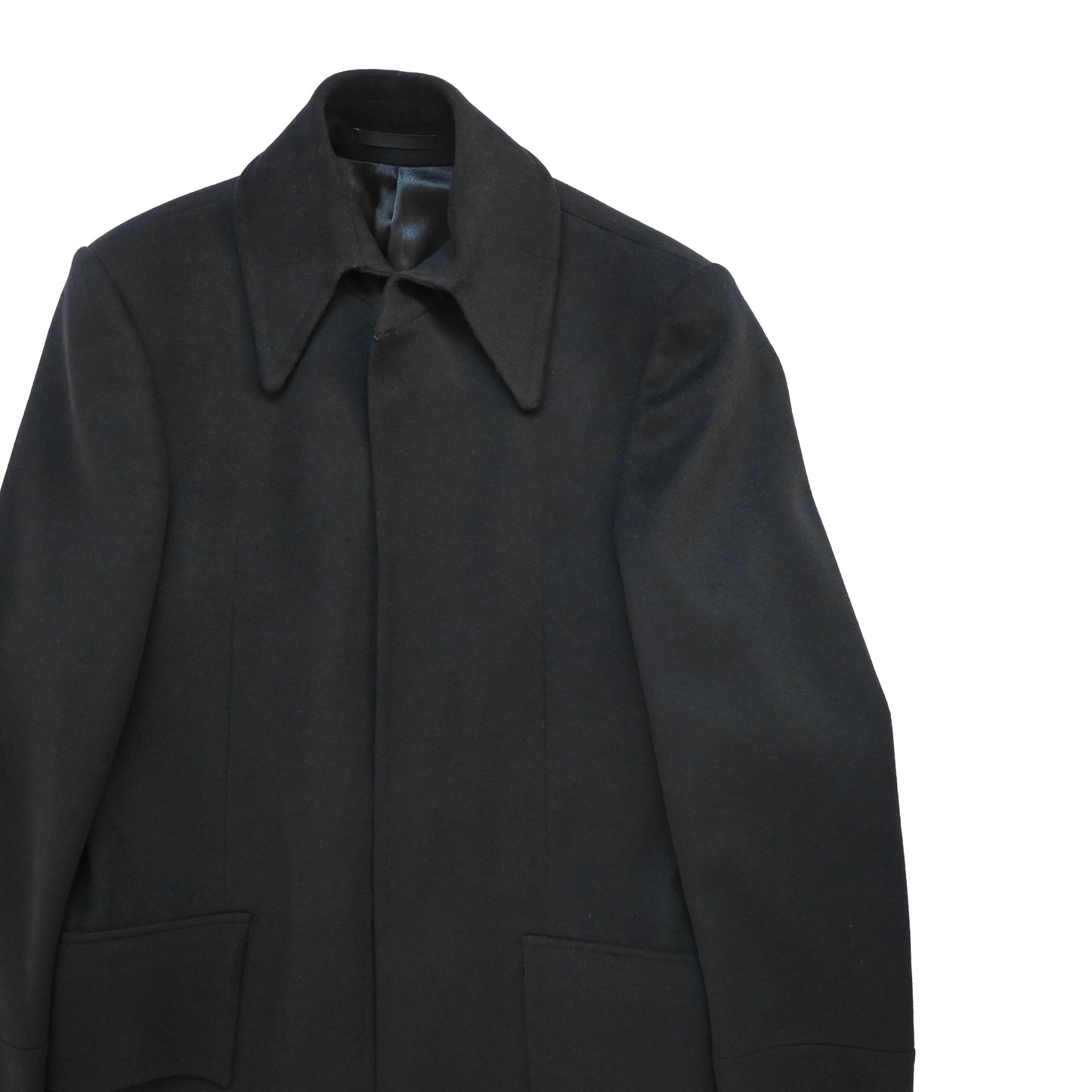 2006aw gucci wool maximum long coat 48