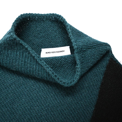 2019aw kiko kostadinov Ggeen merino and alpaca rex sweater S