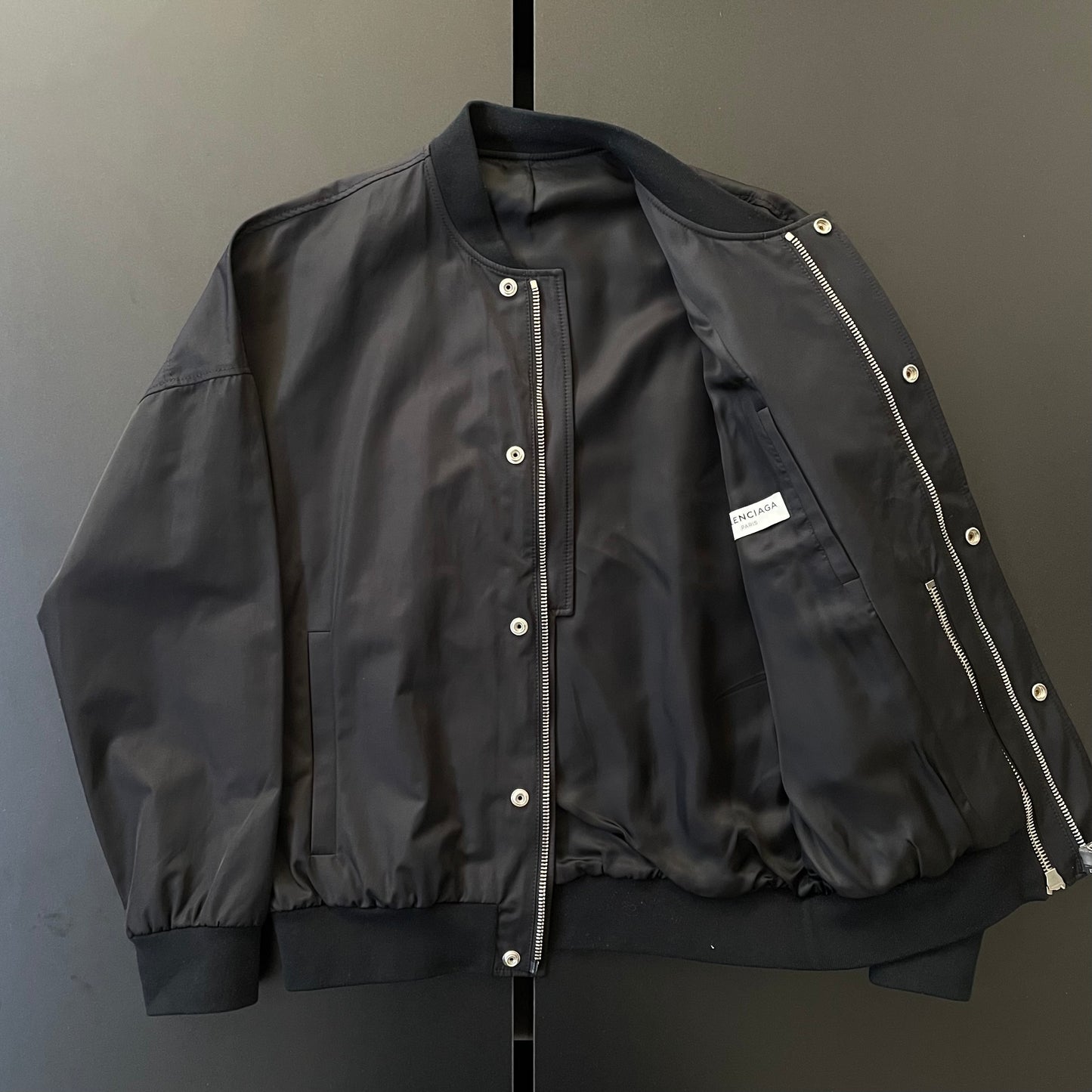 2016aw balenciaga nylon zip ma-1 jacket 46