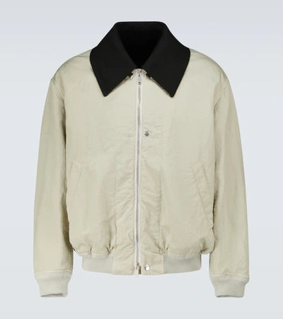 2021aw jil sander contrasting collar bomber jacket 48