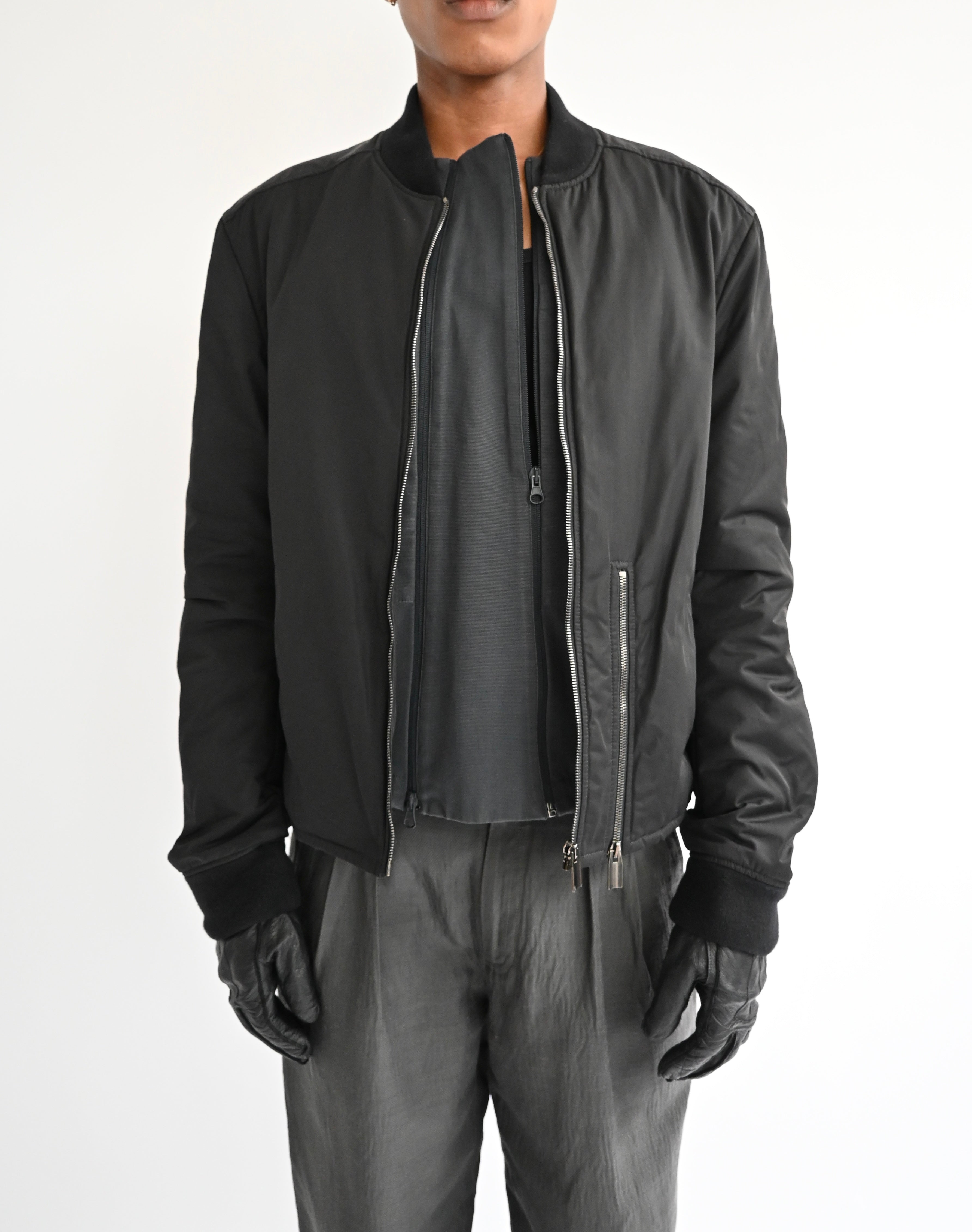 2016aw balenciaga nylon zip ma-1 jacket 50 – vexed_store