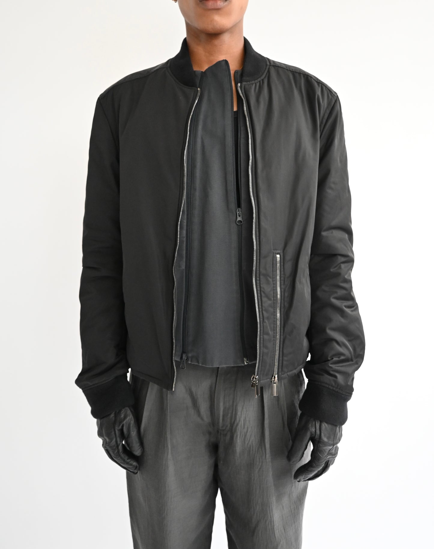 2016aw balenciaga nylon zip ma-1  jacket 50