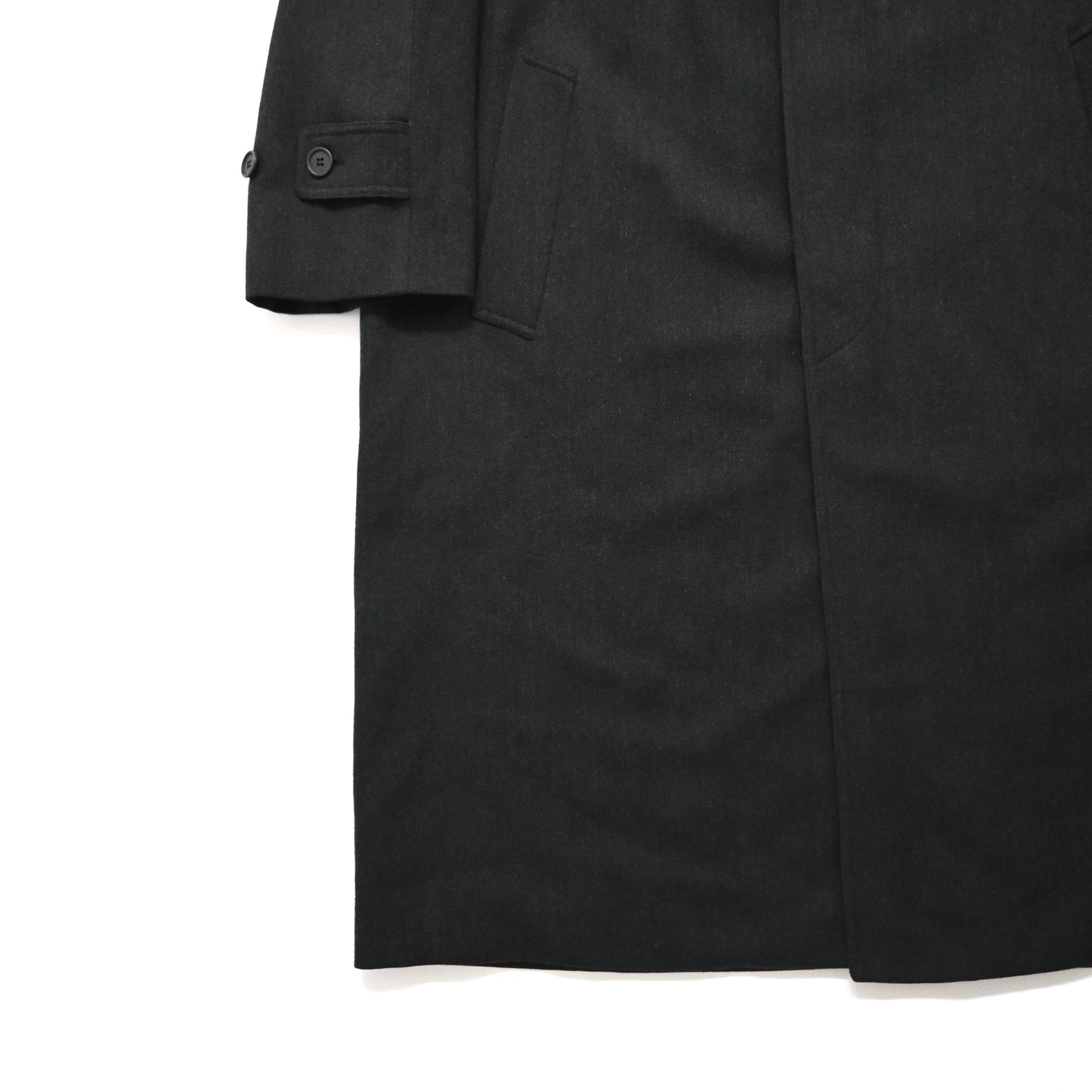 1990s emporio armani wool coat 48