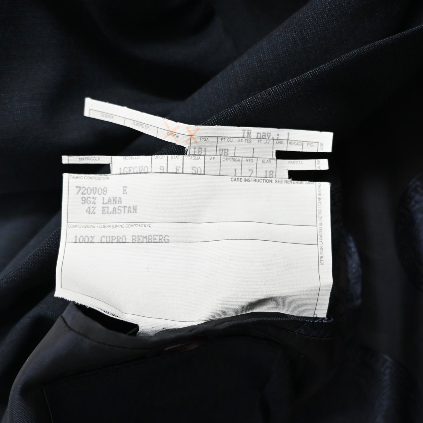 1998ss versace wool long coat 48