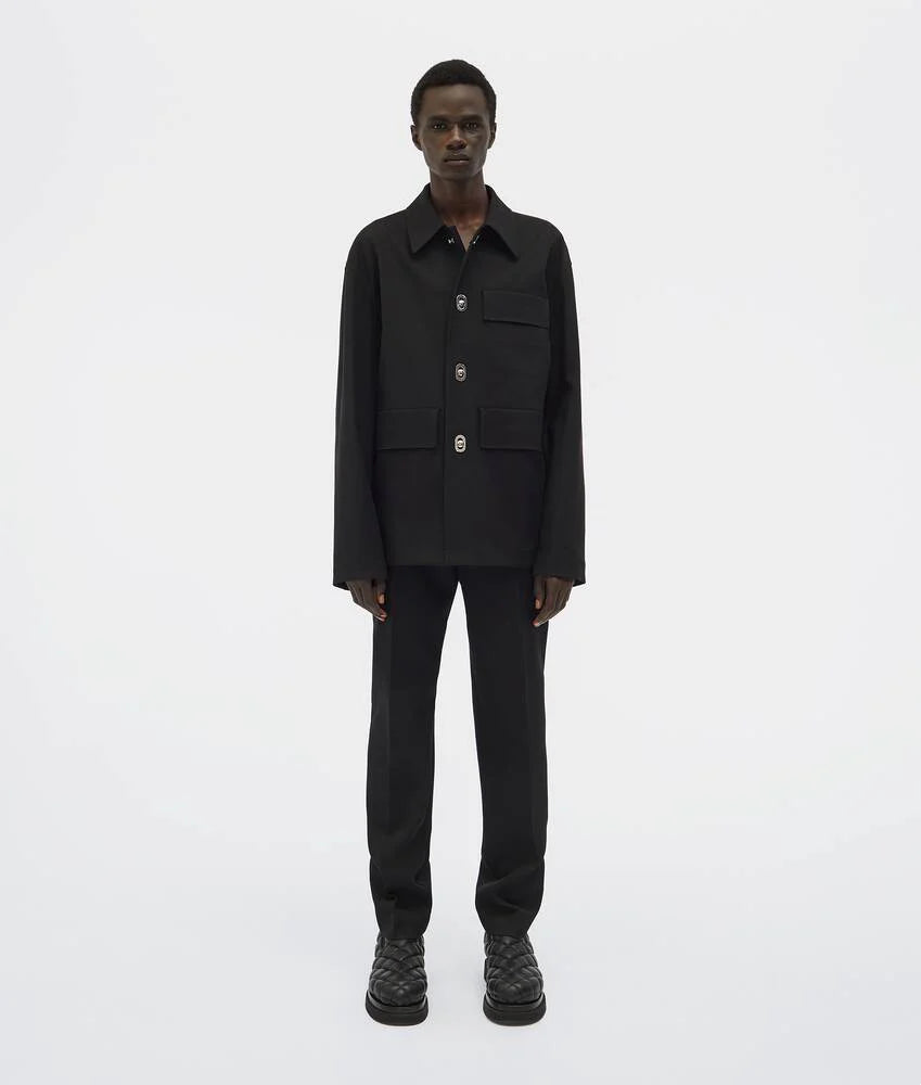 2020aw bottega veneta cotton gabardine jacket 48 by Daniel lee