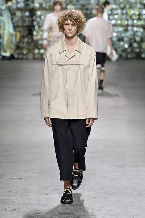 2017ss dries van noten chest strap cotton blouson M