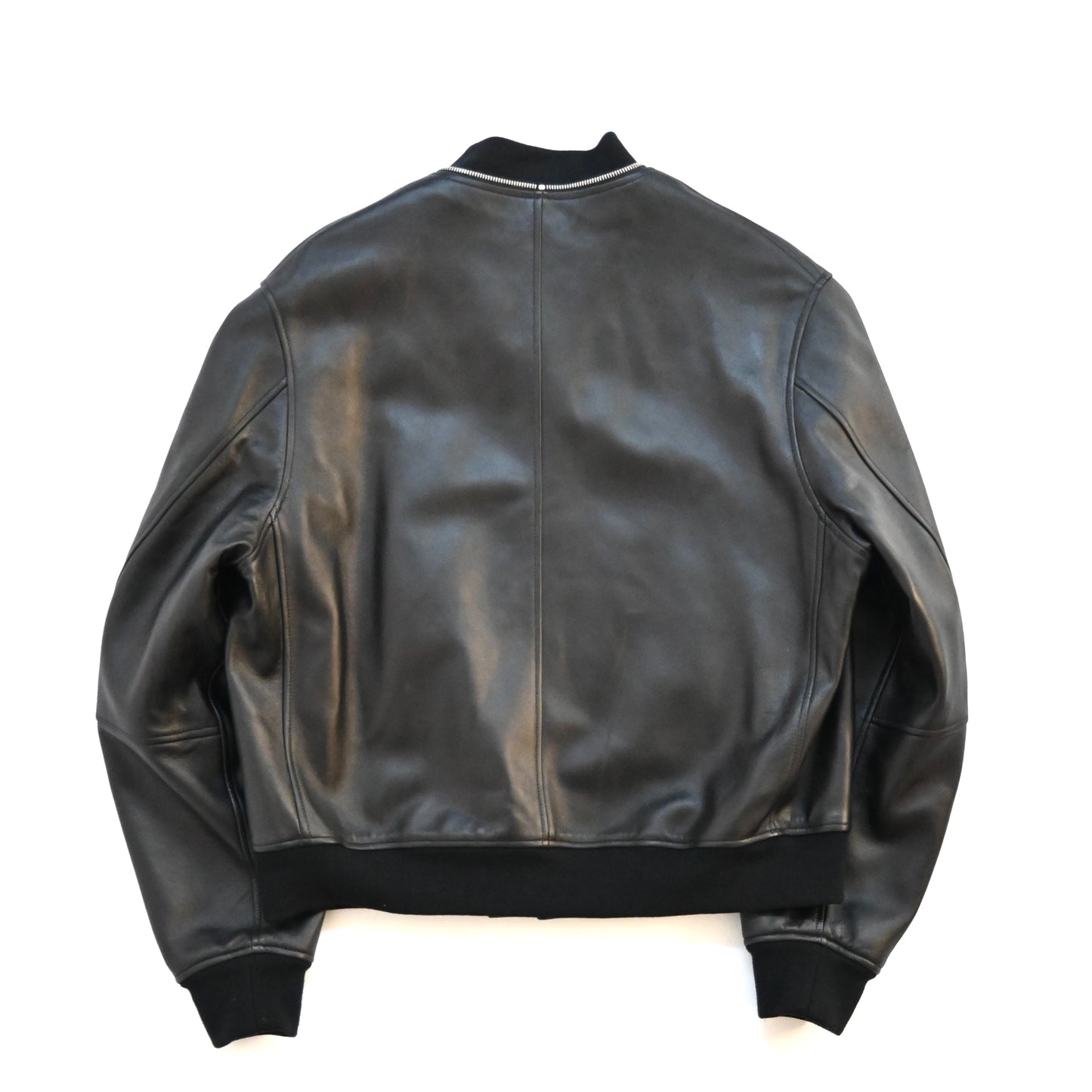 2023aw jil sander leather bomber jacket 50