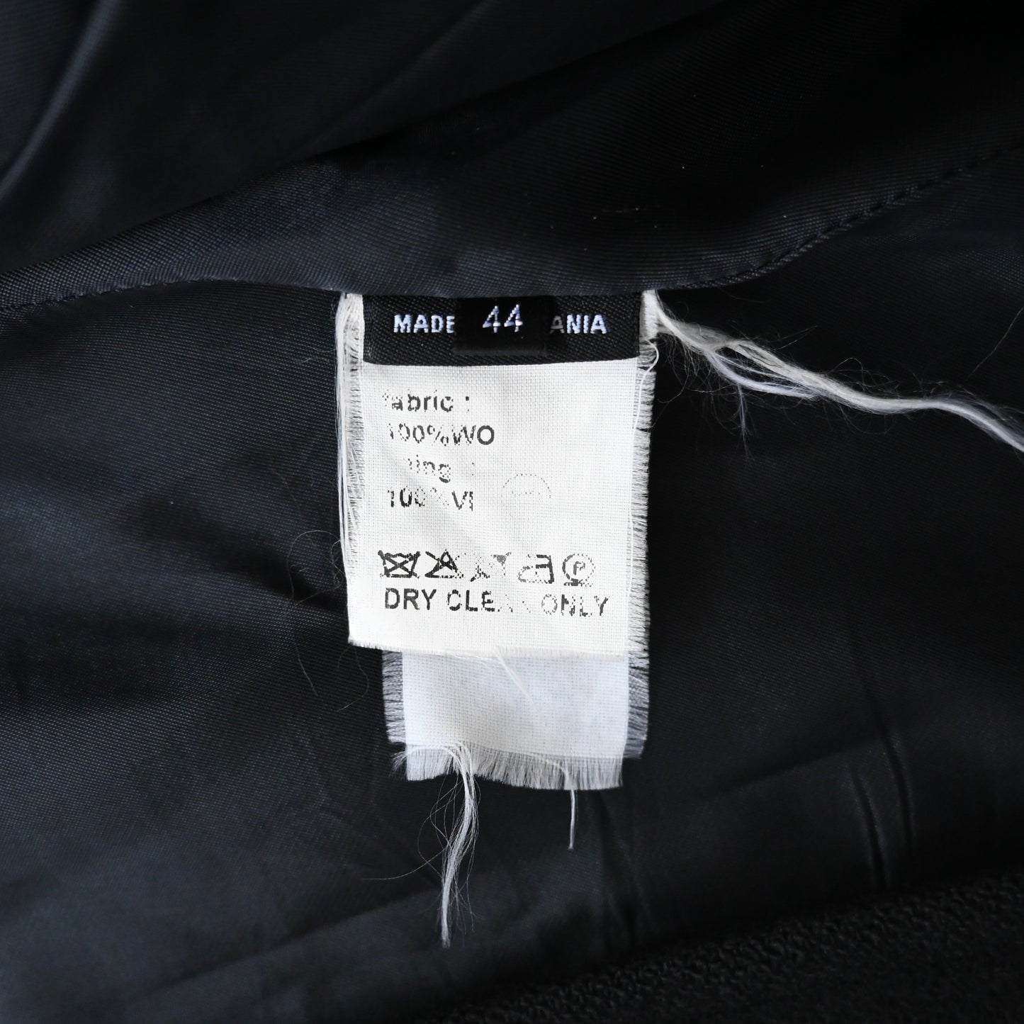 2008aw raf simons wool napoleon coat 44