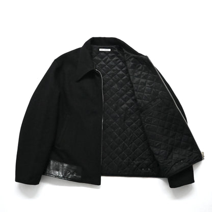 2023aw our legacy black leather hum jacket 46