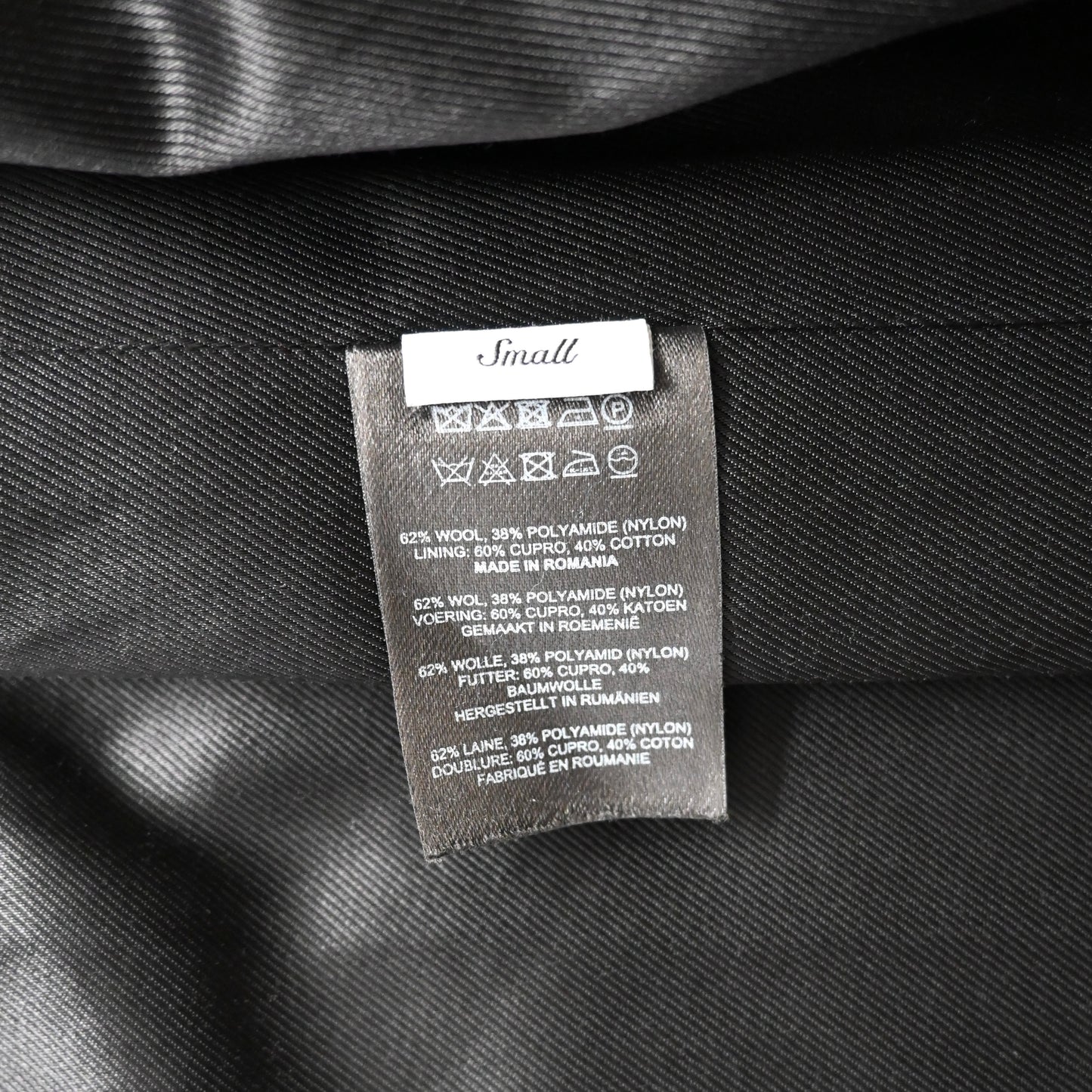 2021aw dries van noten wool half coat S