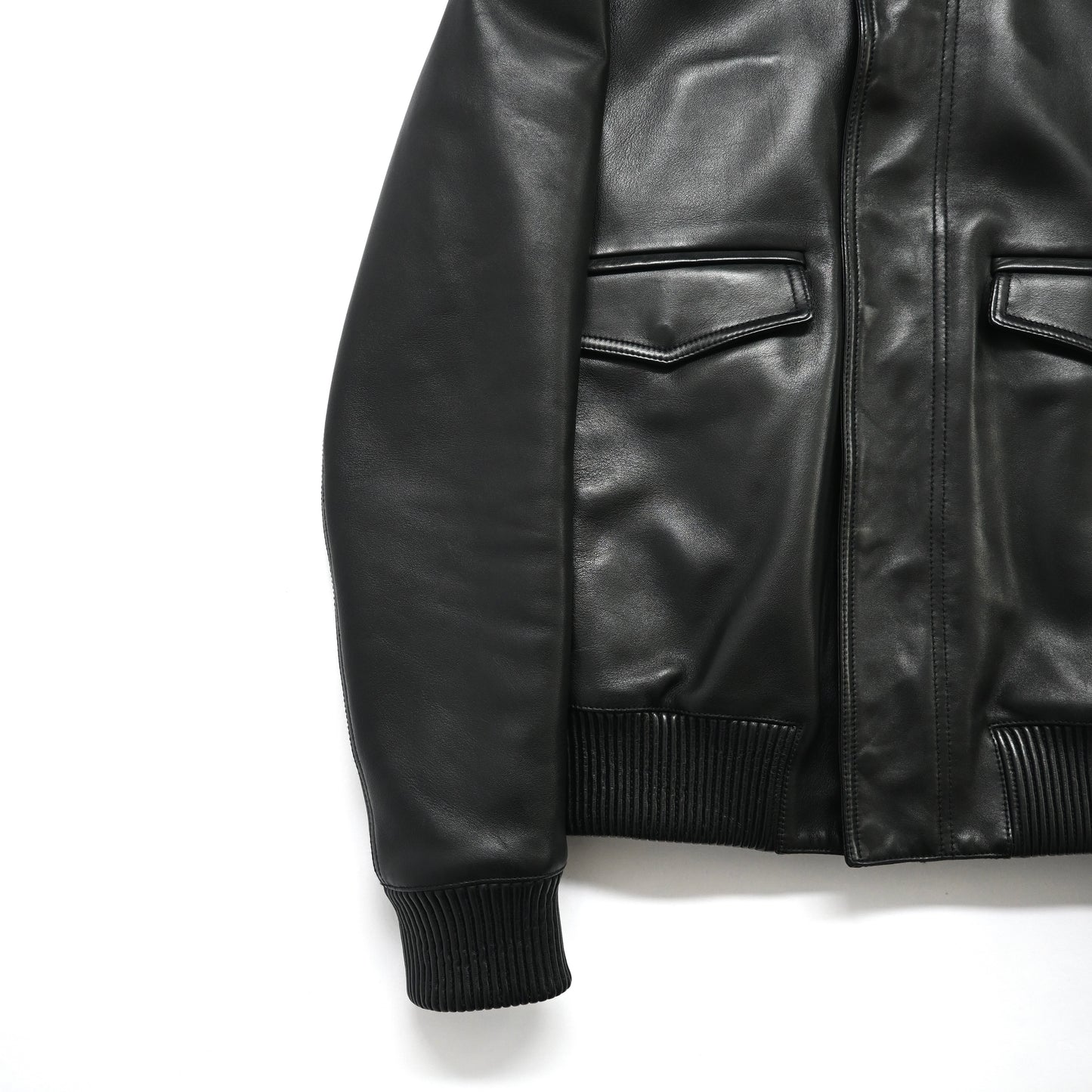 2008aw dior homme A-2 lamb leather jacket 44 by kris van assche