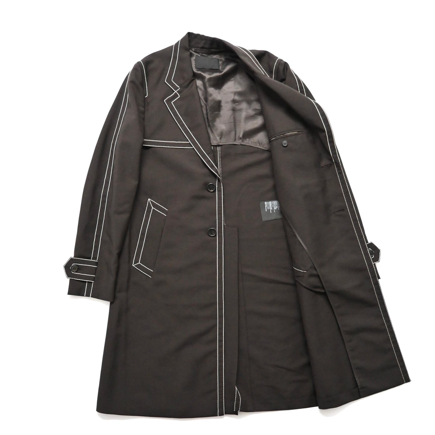2015ss prada cotton stitch coat 46
