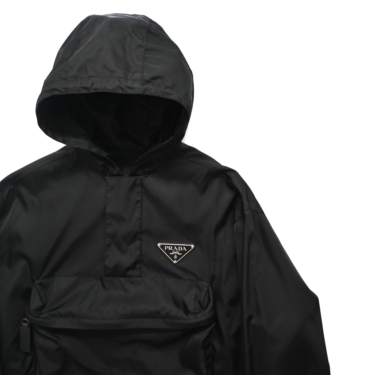 2020ss prada sgb407 anorak nylon hoodie S