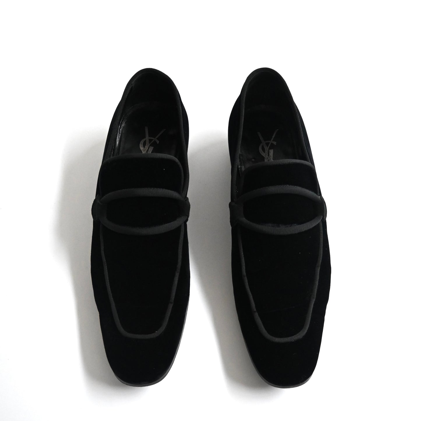 2000s yves saint laurent rive gauch velours low loafer 41 by Tom ford