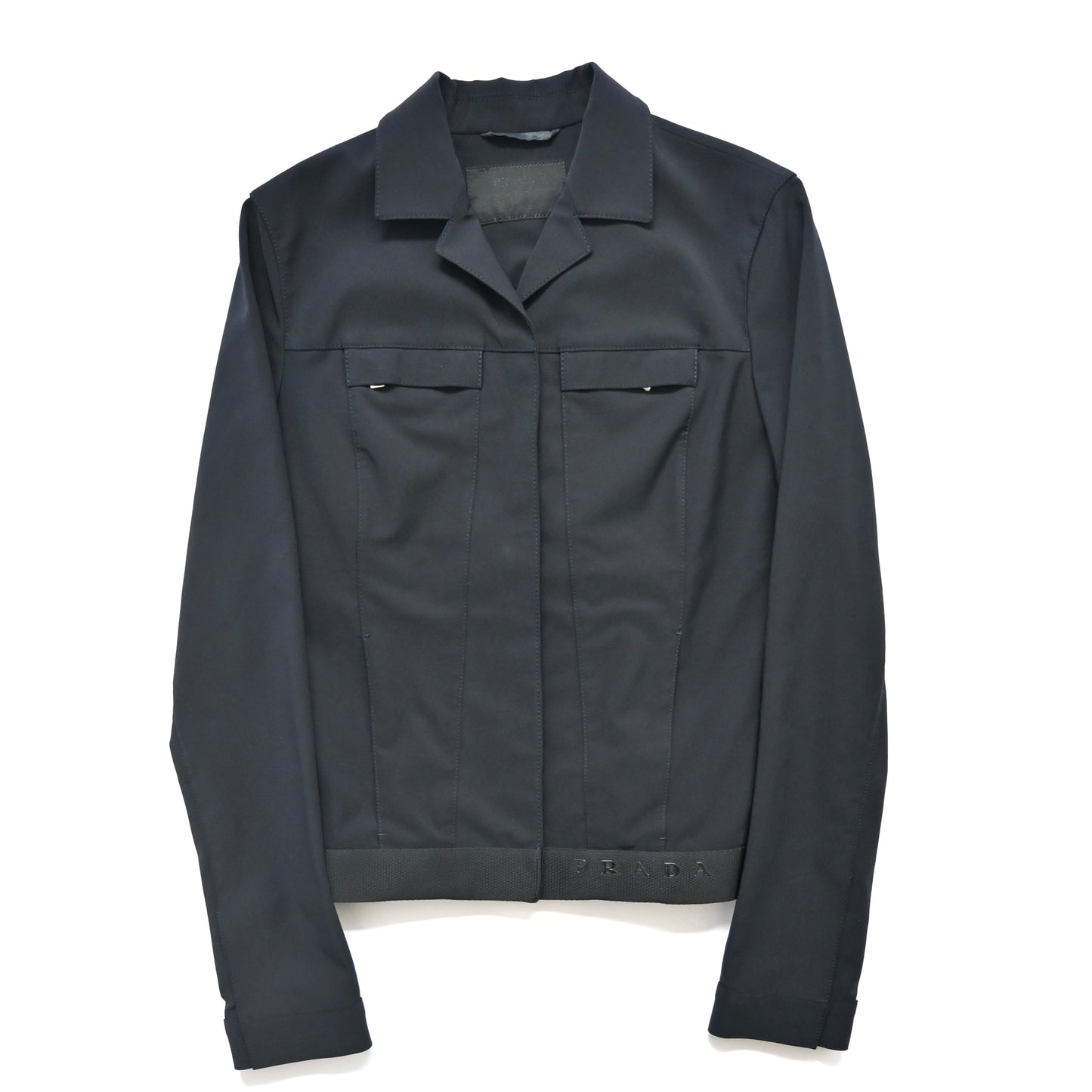 1999ss prada front logo nylon blouson 38
