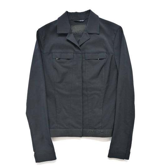 1999ss prada front logo nylon blouson 38