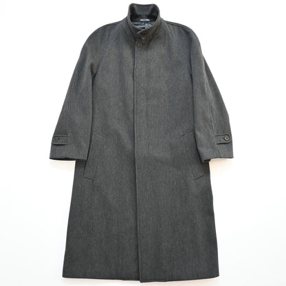 1990s giorgio armani wool long coat 48