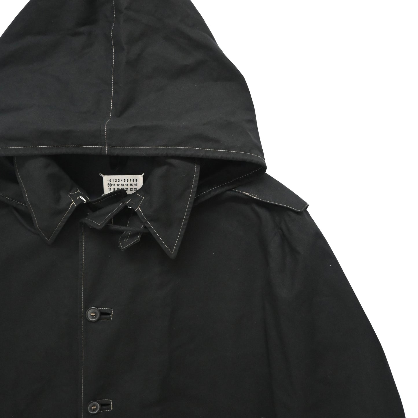2022ss martin margiela hooded cotton coat 50