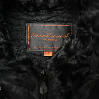 2006aw undercover arts＆crafts fur docking wool blouson 3