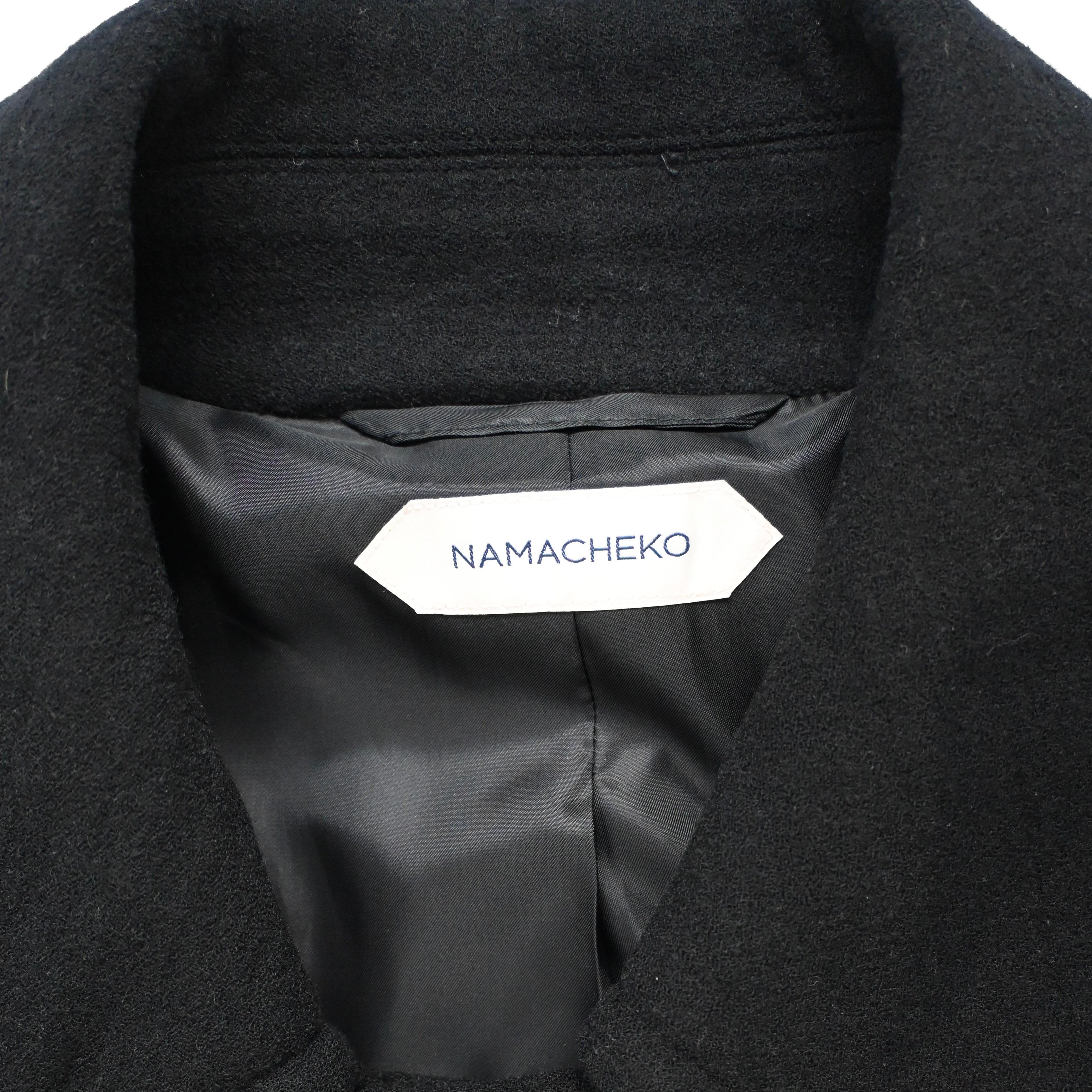 2022aw namacheko bayder embellished wool coat M – vexed_store