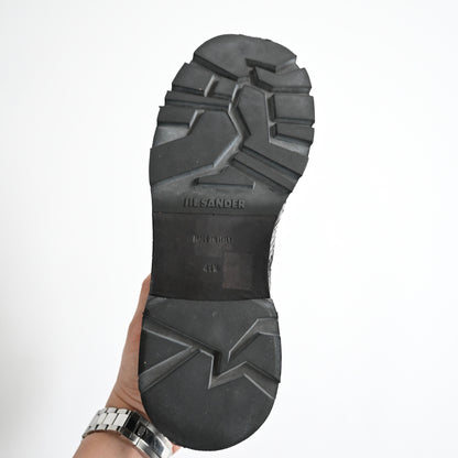 2011ss jil sander python leather shoes 41/2  by raf simons