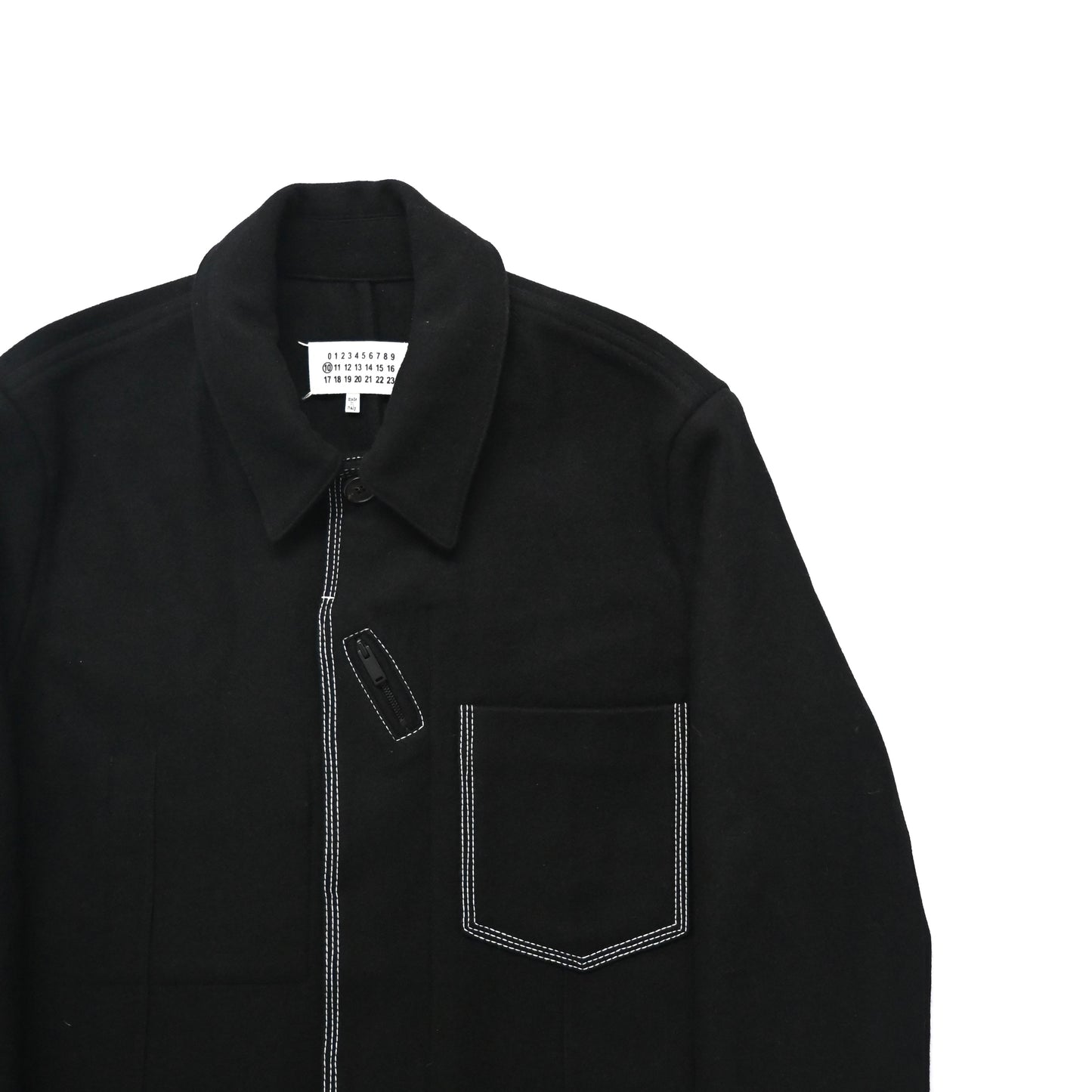 2017aw martin margiela wool stitch jacket 50