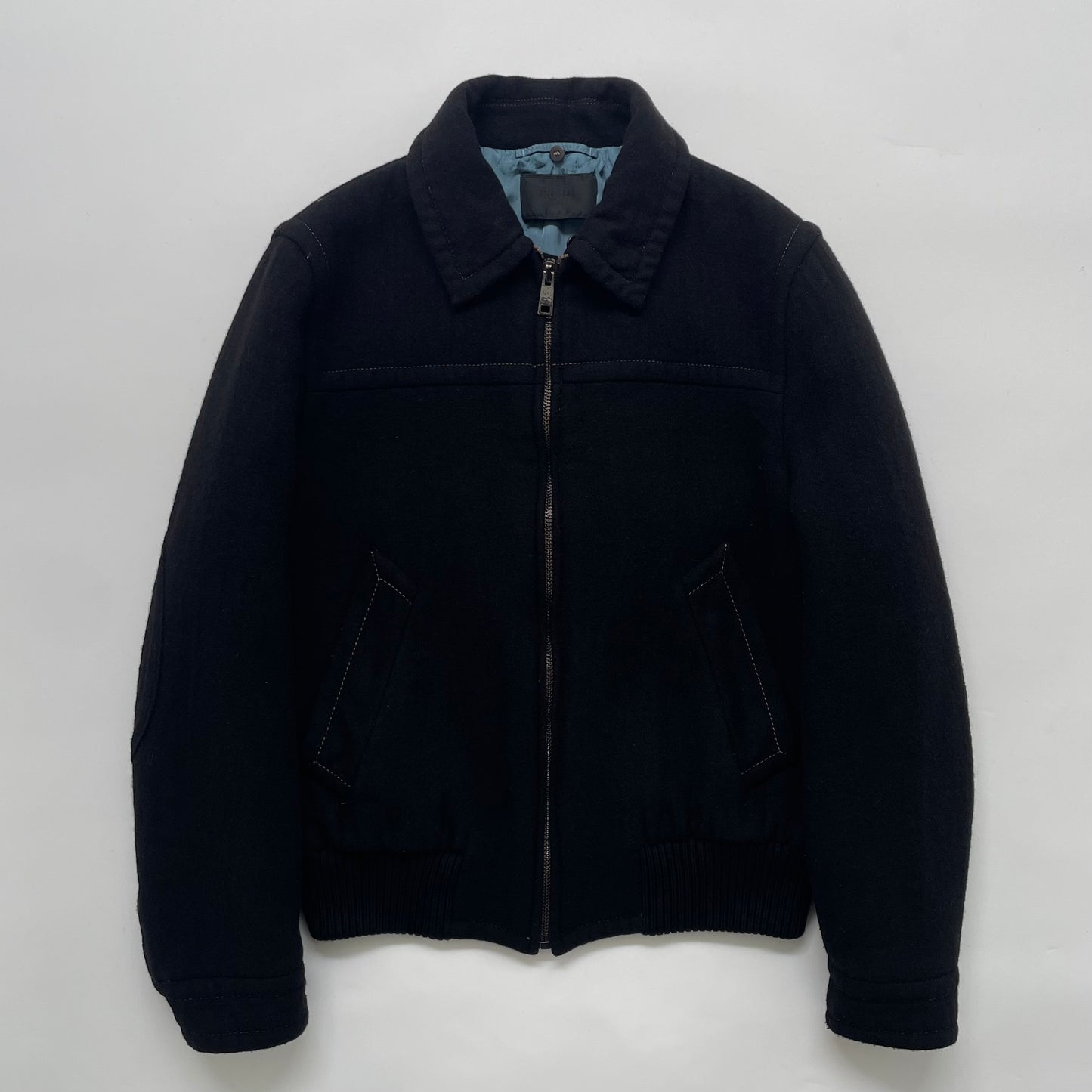 2017aw prada boa docking wool blouson 48