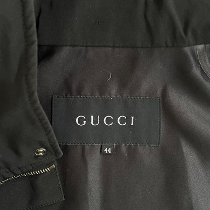 1990s gucci black nylon jacket 44 by Tom ford