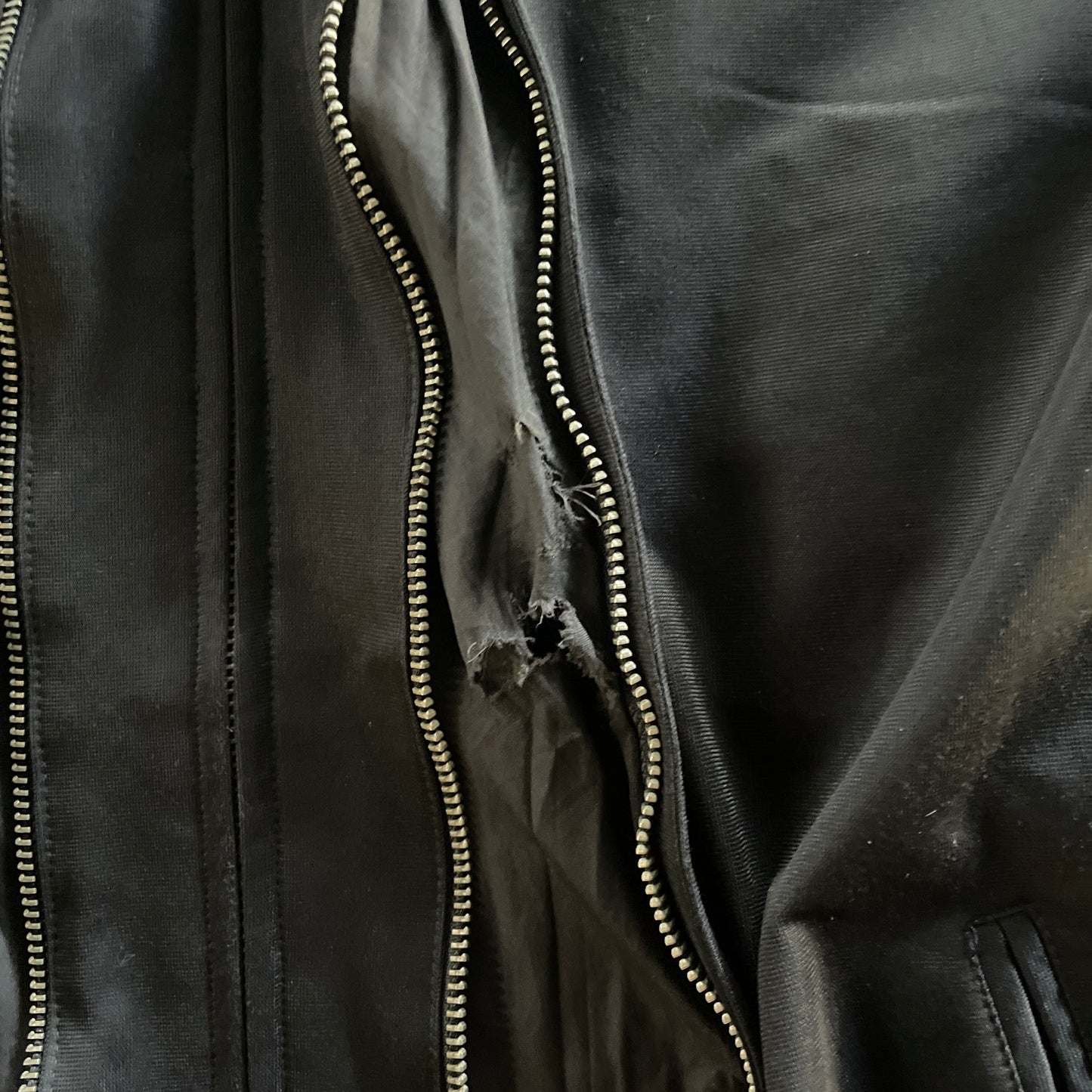 2000ss raf simons multi zipper bomber jacket 46
