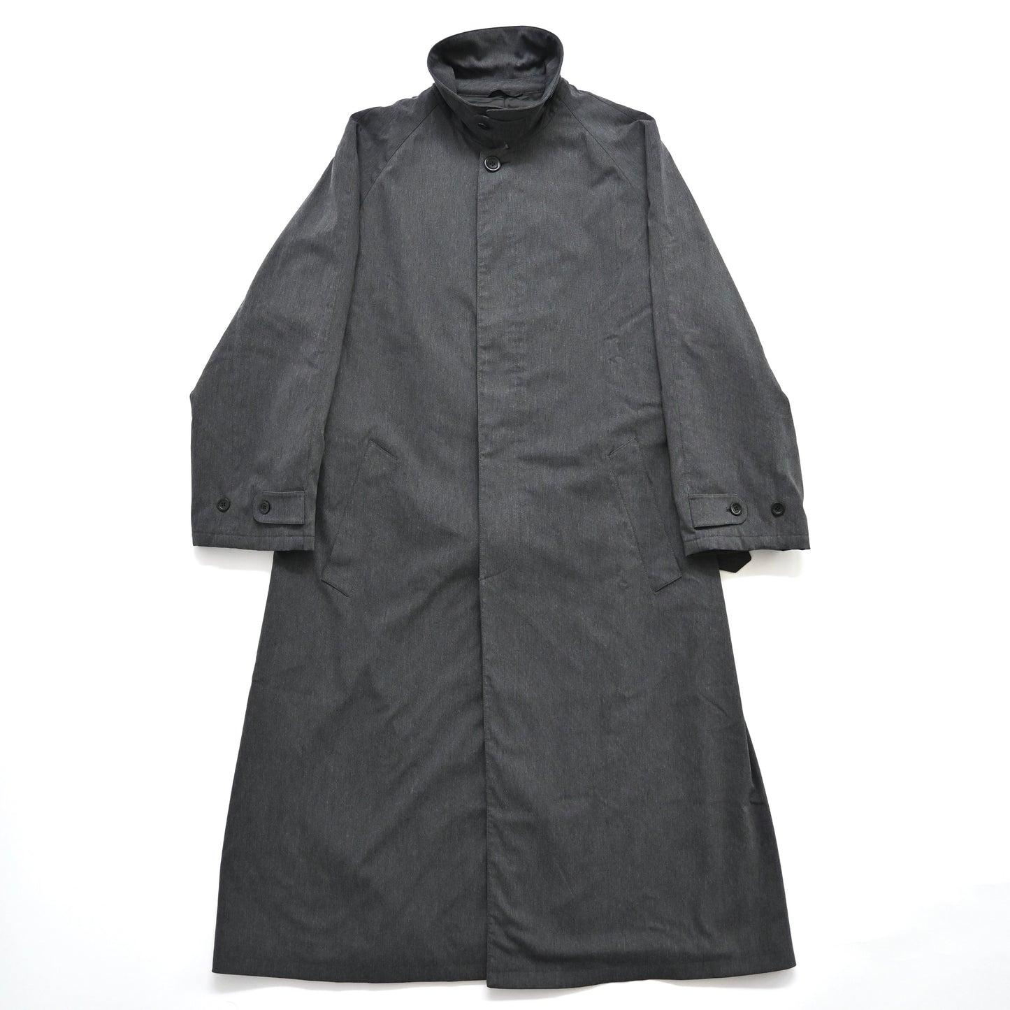 1990s giorgio armani cotton long coat 52