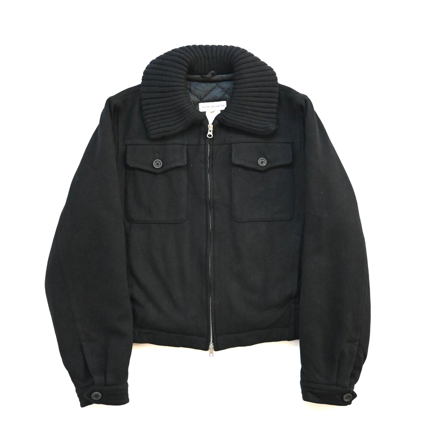 1997aw dries van noten kint docking wool blouson 48
