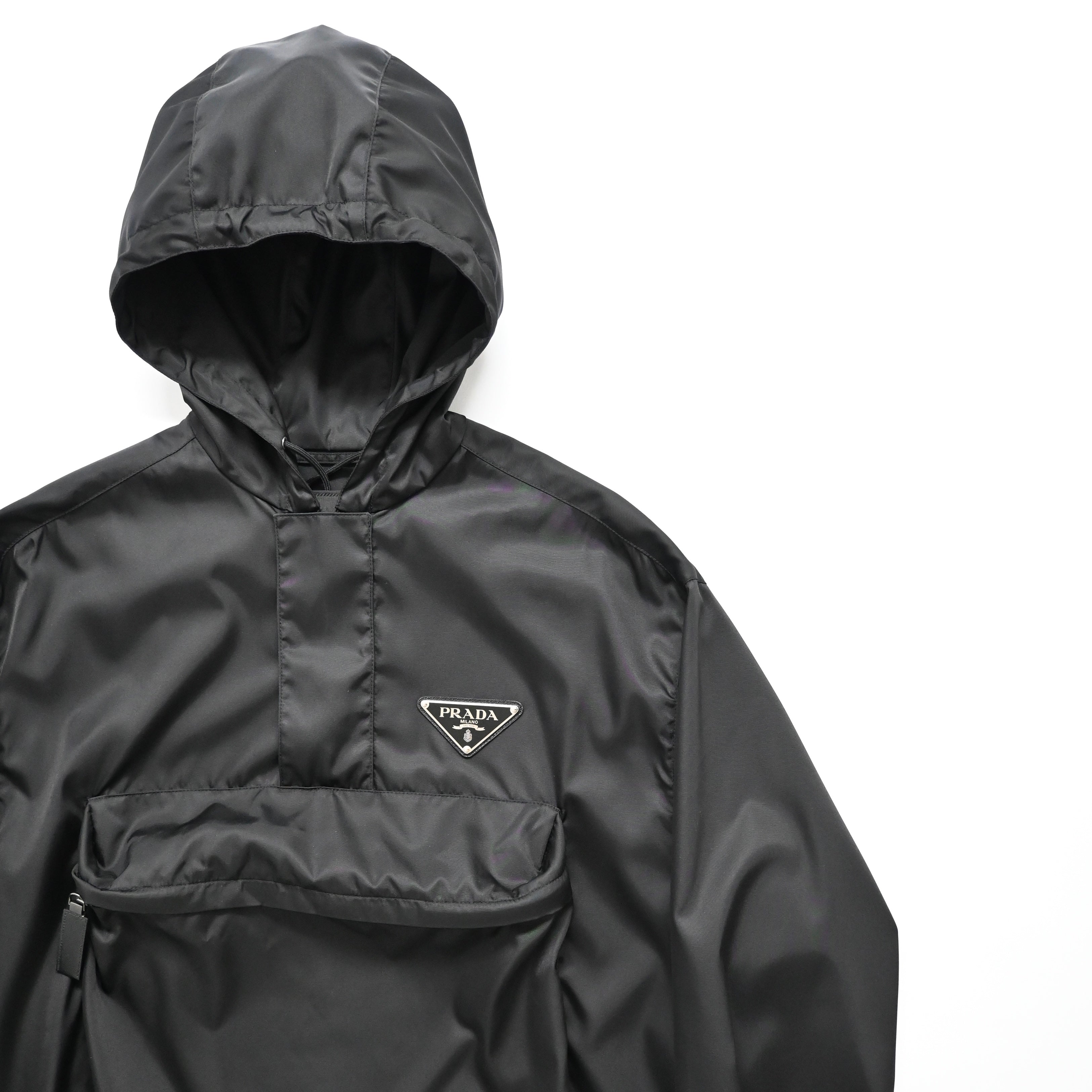2020ss prada sgb407 anorak nylon hoodie S – vexed_store