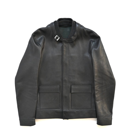 2011aw balenciaga leather ma-1 jacket 46