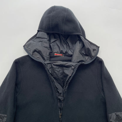 1999aw prada ninja fleece hoodie S