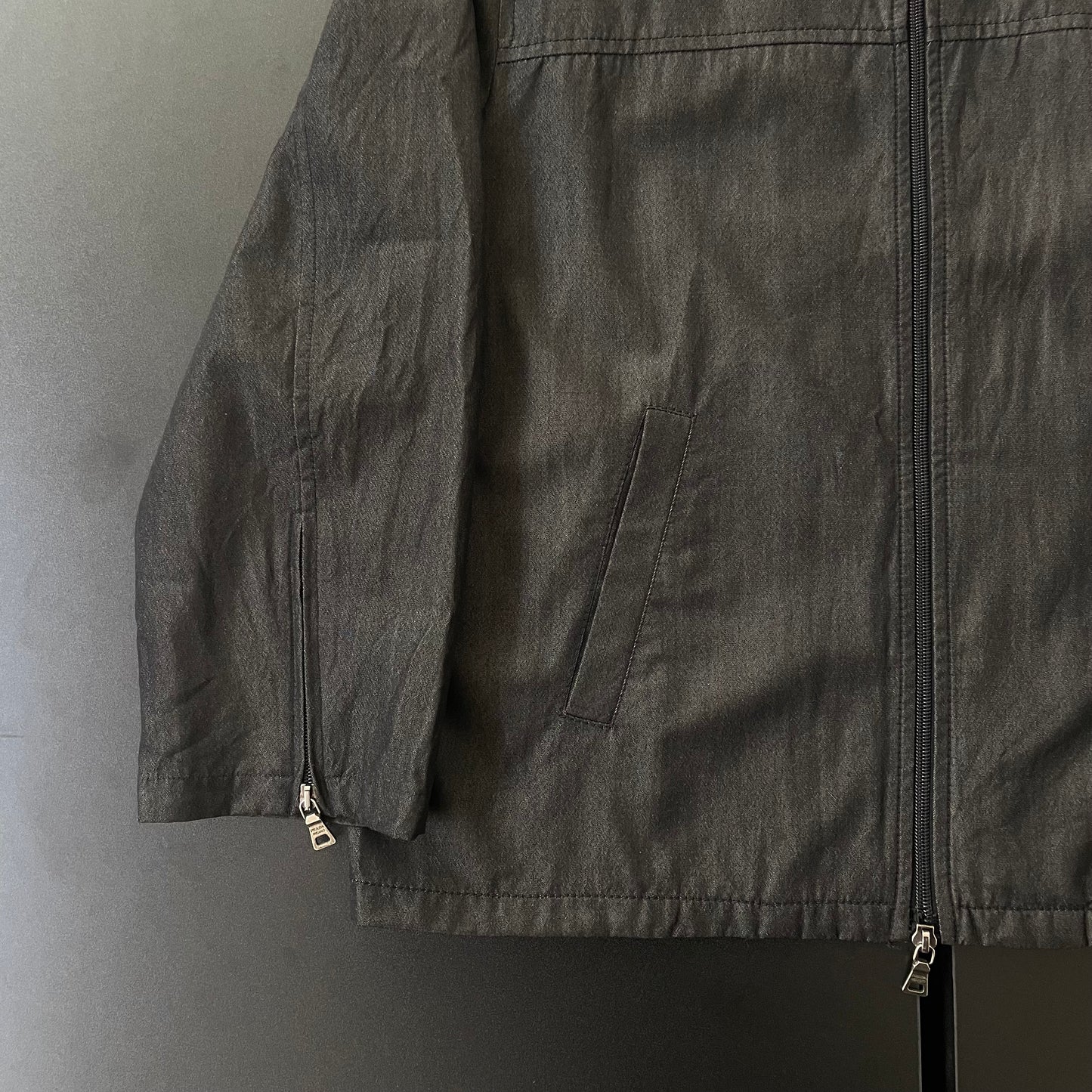 1998ss prada cotton blouson  jacket L