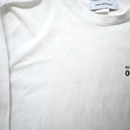 2017aw kiko kostadinov cotton long t shirt L