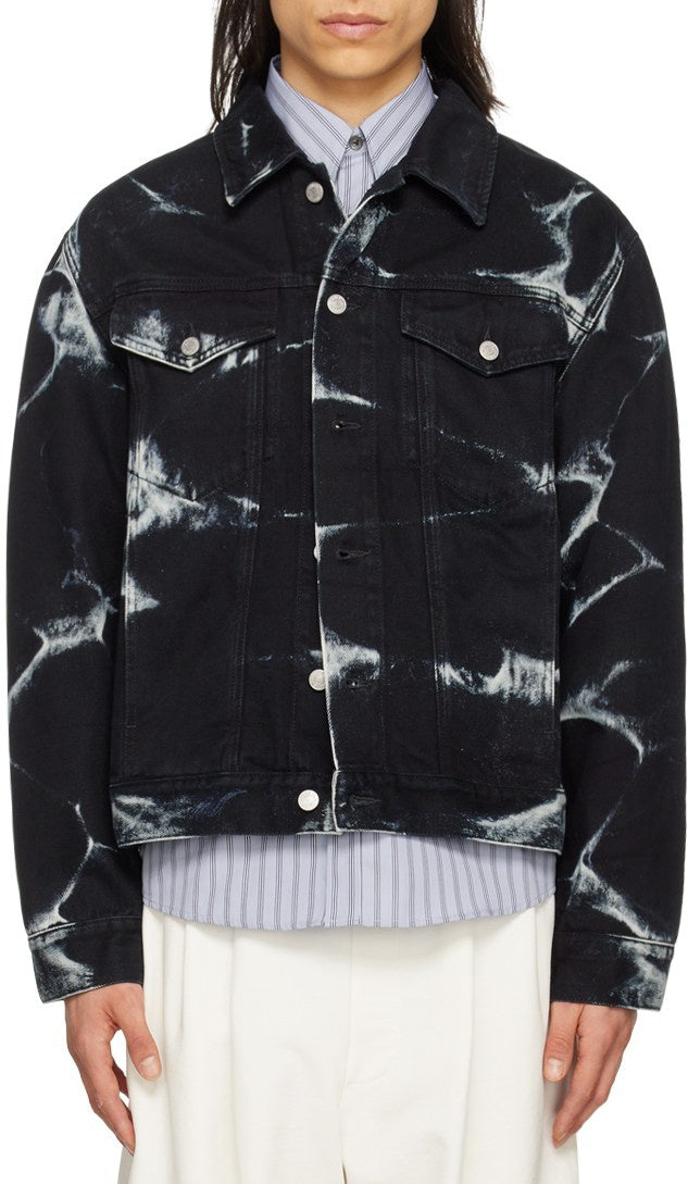 2022aw dries van noten breached denim jacket L