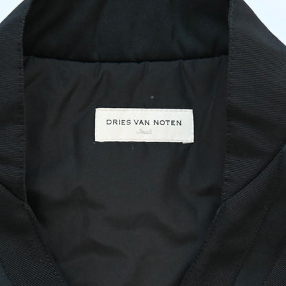 2014aw dries van noten silk back zip bomber jacket S