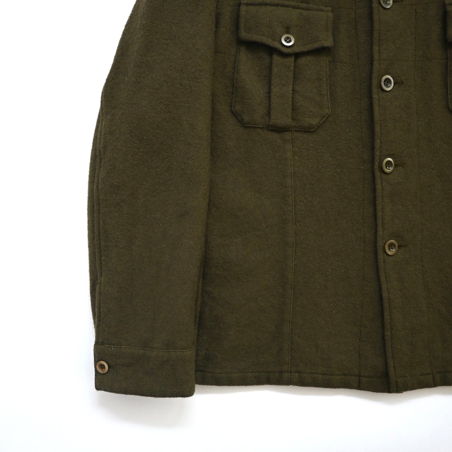 2000s miu miu wool coach jacket XL