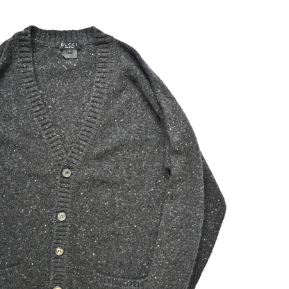 1990s gucci tweed wool cardigan L by Tom ford
