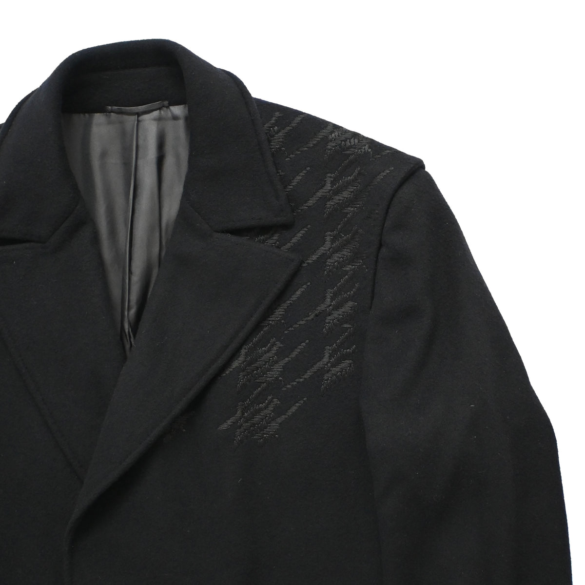 2003aw jil sander embroidered wool Coat 52