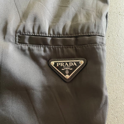 2018aw prada spg30 nylon trousers 46