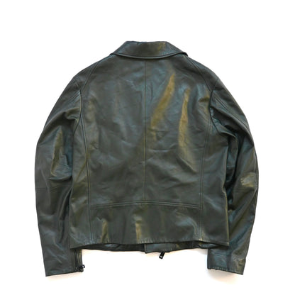 2014aw jil sander lamb leather riders jacket 52