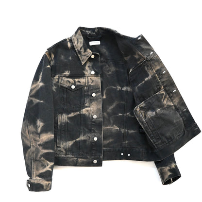 2022ss dries van noten breached denim jacket L