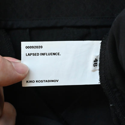 2020aw kiko kostadinov klees embroidery trousers 46