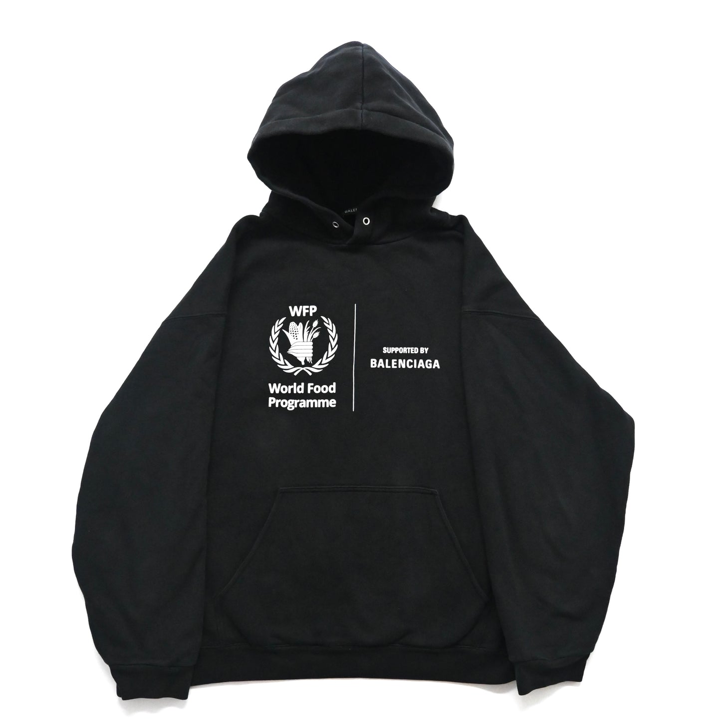 2020aw balenciaga wfp cotton hoodie XL